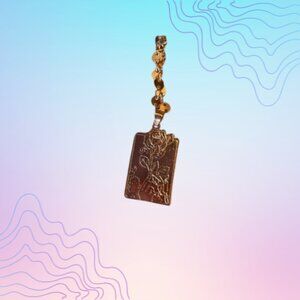 DISNEY Beauty and the Beast Rose Gold Pendant (Chain Not Original)